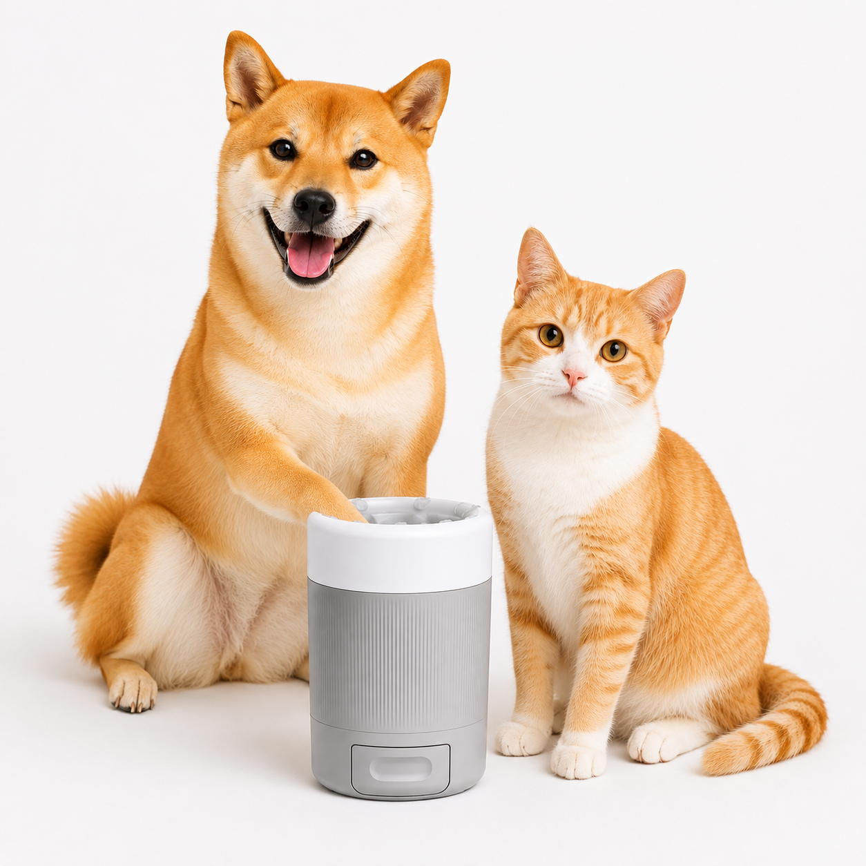 Gentle Pet Paw Cleaner for Muddy Paws